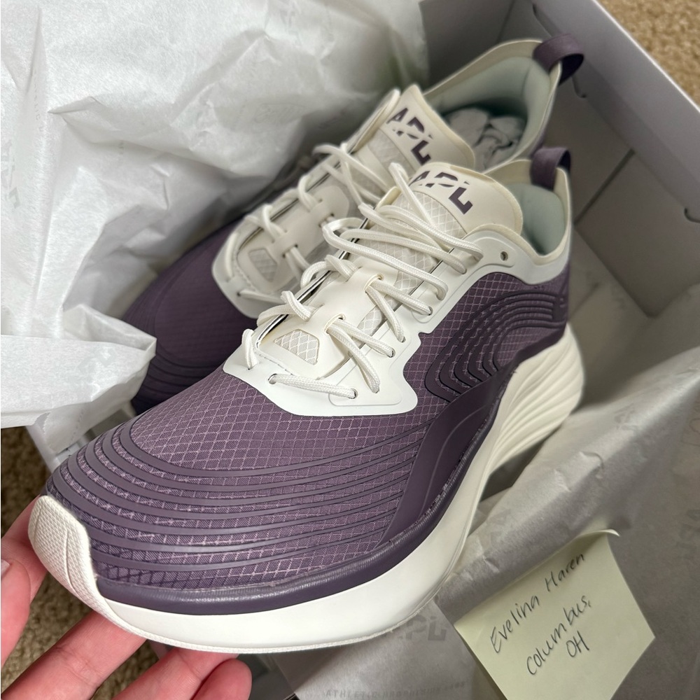 APL Women's Sneakers in Purple and White